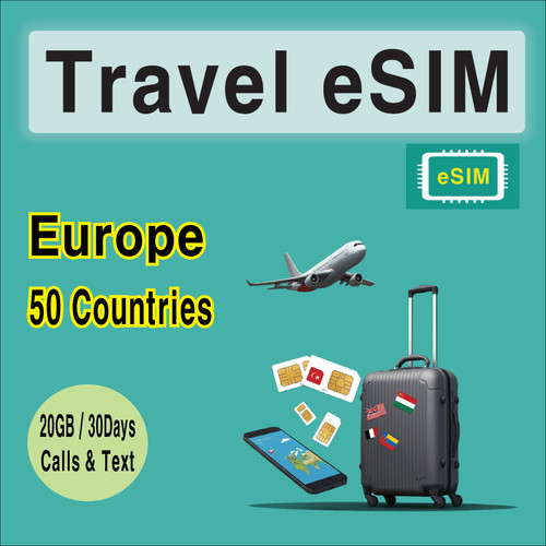 Esim scheda sim da - sim, viaggio