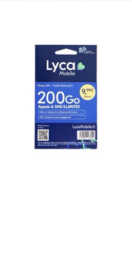 Lyca carte sim - lyca,