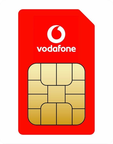 Scheda sim prepagata vodafone - sim,