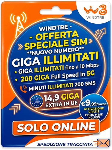 Sim windtre giga illimitati - giga,
