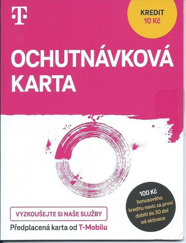 Scheda sim mobile cz - t-mobile,